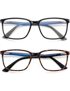 Gafas de lectura BLUEMOKY con luz azul y aumento +3.0 2