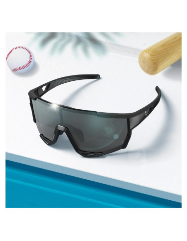 Gafas de sol deportivas Ptesun TAC Gray UV400 polarizadas