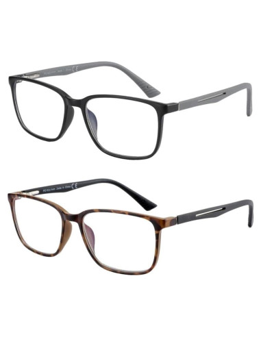 Gafas de lectura BLUEMOKY con luz azul y aumento 3.5x