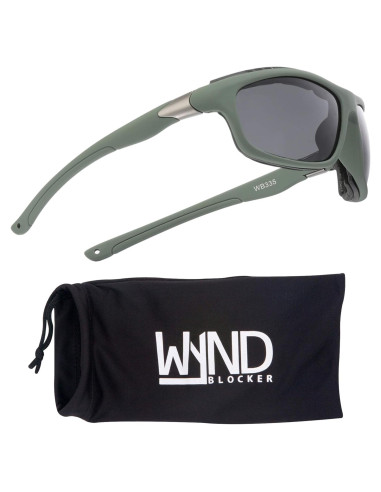 Gafas de sol WYND Blocker Airdam UV400 Verde militar