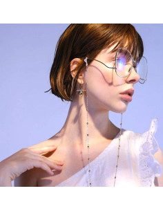 Conectores de Goma Ajustables TTSAM 40 Piezas para Gafas 2