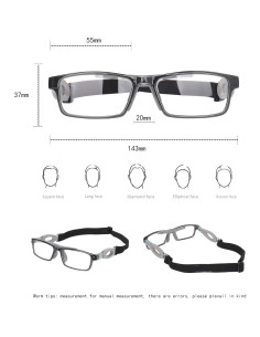 Gafas de Seguridad SooGree Deportivas Lentes Reemplazables 2