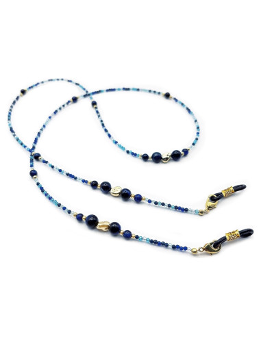 Cadena de Gafas Elegante con Perlas y Charm Premium