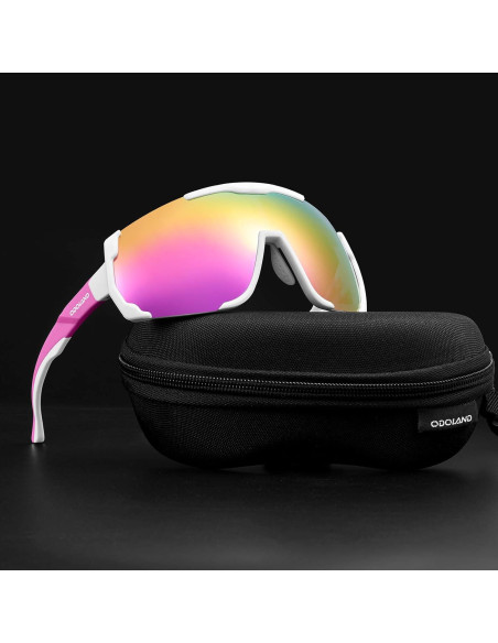 Gafas de Sol Odoland UV400 Polarizadas para Ciclismo Gafas de Sol Odoland UV400 Polarizadas para Ciclismo