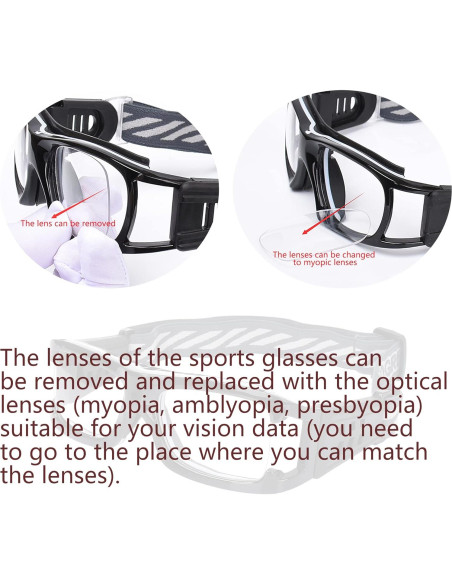 Gafas Deportivas SooGree con Lentes Reemplazables - Protección para Deportes Gafas Deportivas SooGree con Lentes Reemplazables - Protección para Deportes