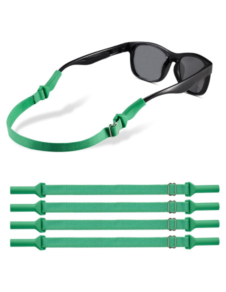 LVVFIT Correas para Gafas Niños 16.5-25.4 cm 4 Piezas Verde LVVFIT Correas para Gafas Niños 16.5-25.4 cm 4 Piezas Verde
