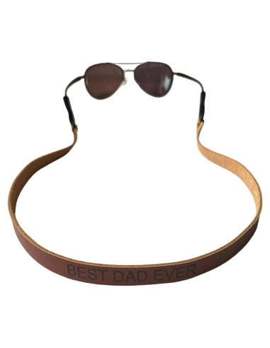 Correa de Gafas de Cuero Hecha a Mano para Hombres y Mujeres