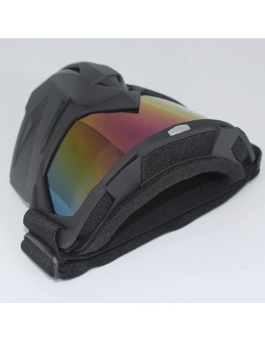 Gafas de Motocicleta Marca X - Lentes Curvadas 180