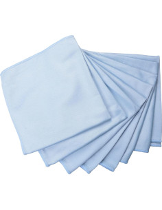 Paño de Microfibra MUZOCT 8 Unidades 40.6x40.6cm Azul 2