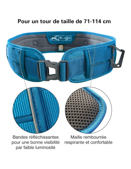 Cinturón de Utilidad Activo RSG Kurgo Ajustable 71-114 cm Cinturón de Utilidad Activo RSG Kurgo Ajustable 71-114 cm