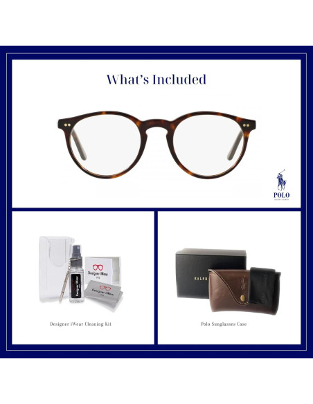 Gafas Redondas Ralph Lauren PH2083 con Kit de Cuidado Gafas Redondas Ralph Lauren PH2083 con Kit de Cuidado