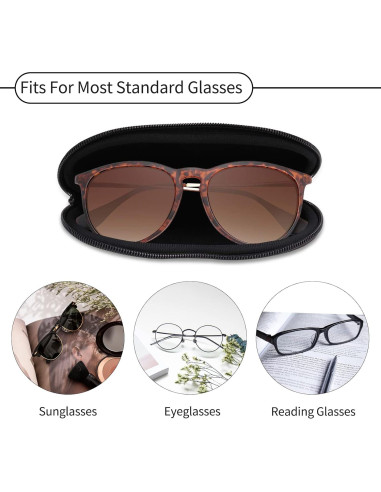 Funda de Gafas Hion Neopreno Ultra Ligera con Cierre y Clip