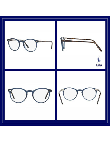 Gafas Redondas Ralph Lauren PH2083 para Hombres + Kit