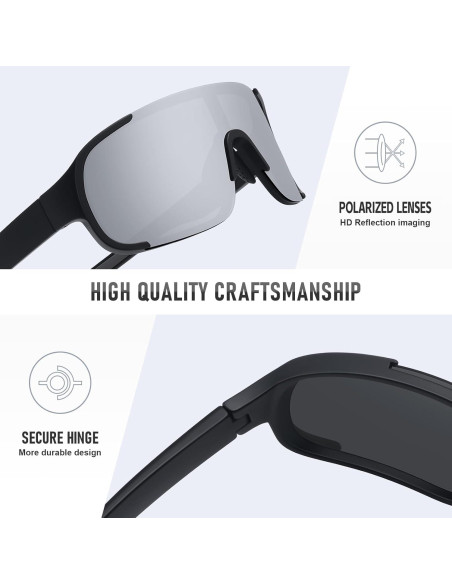 Gafas de sol deportivas Ofwin UV400 para running y pesca Gafas de sol deportivas Ofwin UV400 para running y pesca