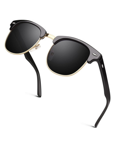 Gafas de Sol GQUEEN GQO6 Polarizadas Clásicas para Hombres y Mujeres