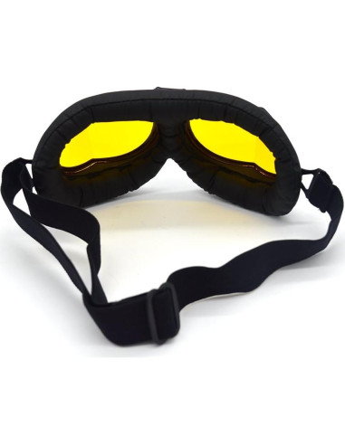 Gafas de Motocicleta Evomosa MG55 Amarillas Antiniebla