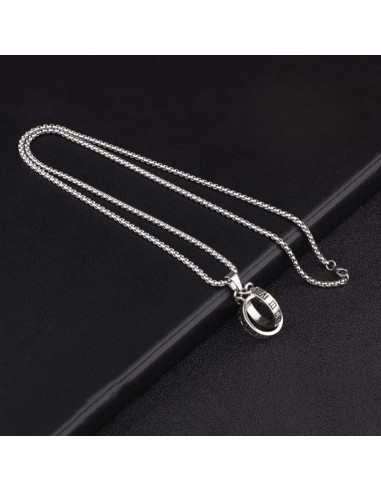 Collar para Gafas de Acero Inoxidable 70 cm Unisex