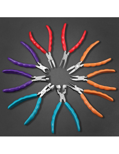 Alicates de Punta de Cadena LEONTOOL 156mm Acero Inoxidable