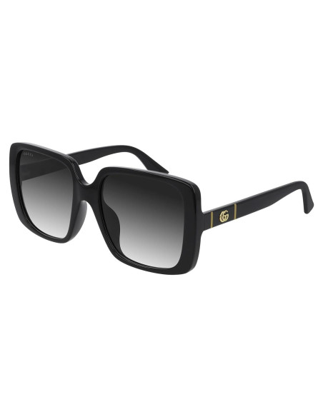 Gafas de sol cuadradas Gucci para mujer - Negro - 56mm Gafas de sol cuadradas Gucci para mujer - Negro - 56mm