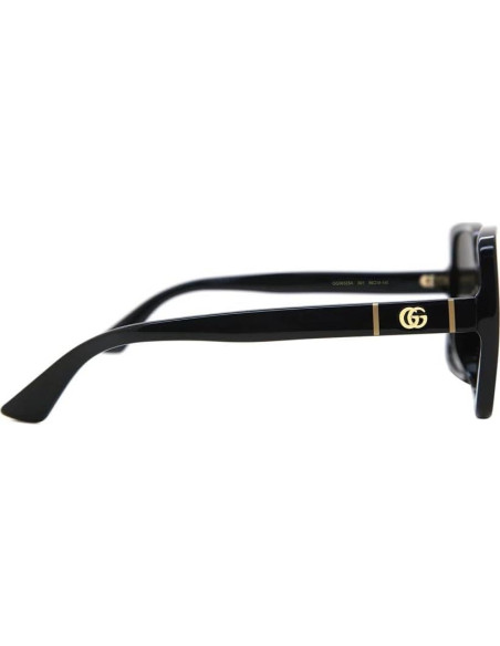 Gafas de sol cuadradas Gucci para mujer - Negro - 56mm Gafas de sol cuadradas Gucci para mujer - Negro - 56mm