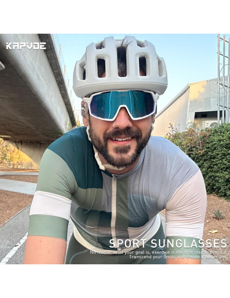 Gafas de Ciclismo KAPVOE K160 Polarizadas UV400 Unisex Gafas de Ciclismo KAPVOE K160 Polarizadas UV400 Unisex