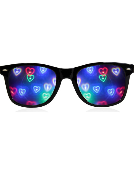 Gafas de Difracción GloFX - Efecto Corazón Arcoíris 3D Gafas de Difracción GloFX - Efecto Corazón Arcoíris 3D