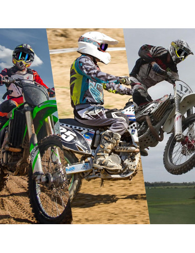 Gafas de Motocross YOHOG con Lente Colorida y Correa Ajustable