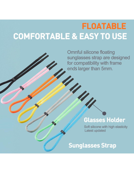 Soporte de Gafas Flotantes Omnful - Correa Ajustable 76cm Soporte de Gafas Flotantes Omnful - Correa Ajustable 76cm