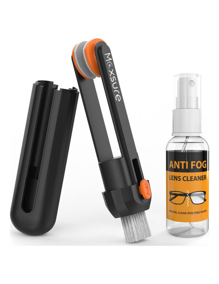 Kit de limpieza de gafas Maxsure 3 en 1 con spray 30ml Kit de limpieza de gafas Maxsure 3 en 1 con spray 30ml