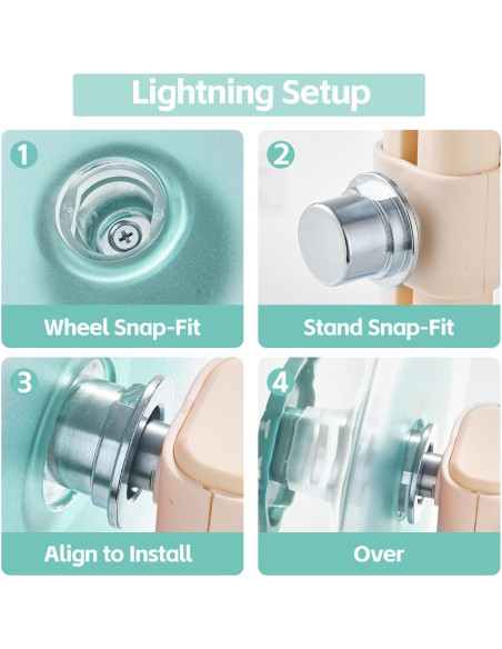 Rueda de Hámster Silenciosa FunstersTail 26.4 cm Azul Salado Rueda de Hámster Silenciosa FunstersTail 26.4 cm Azul Salado