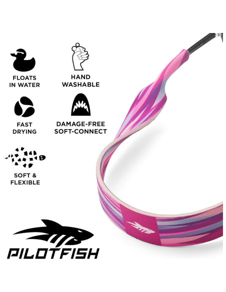 Correa Flotante Pilotfish para Gafas de Sol Neopreno 48 cm Correa Flotante Pilotfish para Gafas de Sol Neopreno 48 cm