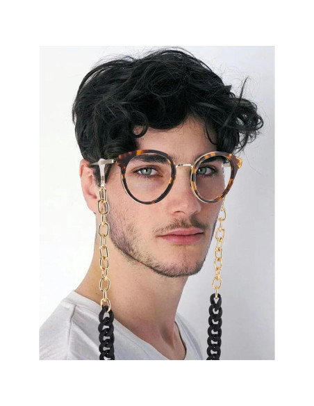 Cadena de Gafas Unisex Azul GC10002-C1 Soporte y Lanyard Cadena de Gafas Unisex Azul GC10002-C1 Soporte y Lanyard