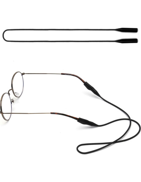 Soporte de Gafas JM Silicona Elástica Impermeable 3 Pzs Soporte de Gafas JM Silicona Elástica Impermeable 3 Pzs