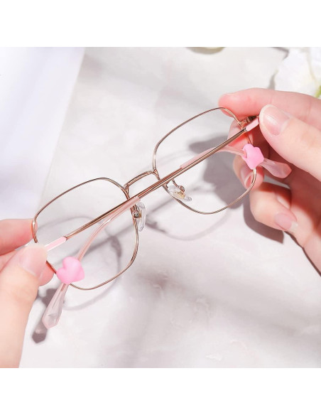15 Pares de Retenedores de Gafas Silicona Multicolor Amor 15 Pares de Retenedores de Gafas Silicona Multicolor Amor