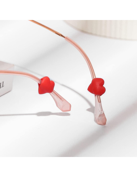 15 Pares de Retenedores de Gafas Silicona Multicolor Amor 15 Pares de Retenedores de Gafas Silicona Multicolor Amor