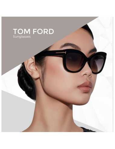 Gafas de sol cuadradas Tom Ford FT0698 Giulio + Kit iWear