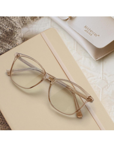 Gafas de lectura TR90 Madison Avenue anti luz azul +2.0