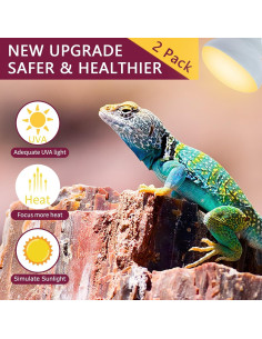 Bombilla de Calor para Reptiles 150W REPTI HOME - Paquete de 2 2