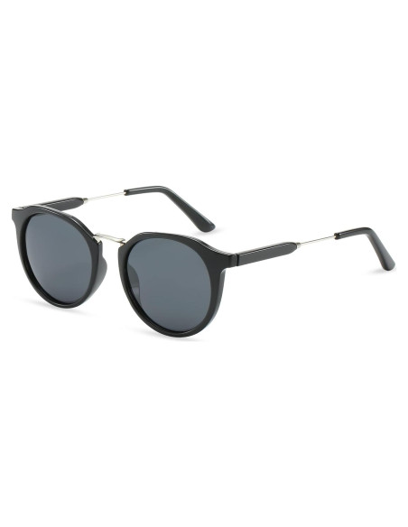 Gafas de sol polarizadas ZENOTTIC UV400 retro redondas unisex Gafas de sol polarizadas ZENOTTIC UV400 retro redondas unisex