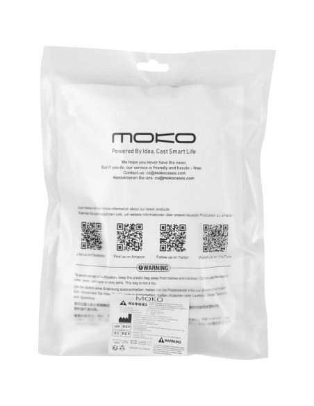Funda Doble para Gafas MoKo con Correa y Paño de Limpieza Funda Doble para Gafas MoKo con Correa y Paño de Limpieza