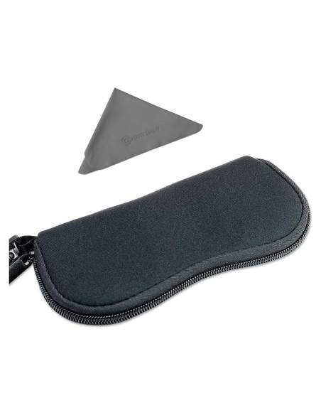 Estuche Kawaii para Gafas PERFECTSIGHT Neopreno Negro Estuche Kawaii para Gafas PERFECTSIGHT Neopreno Negro