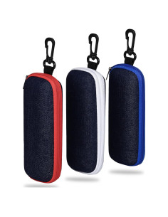 Estuche de Gafas Portátil Molshine Mezclilla 3 Piezas