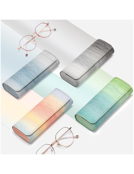 Estuche Duro para Gafas iGeyzoe 4 Pack Multicolor Estuche Duro para Gafas iGeyzoe 4 Pack Multicolor