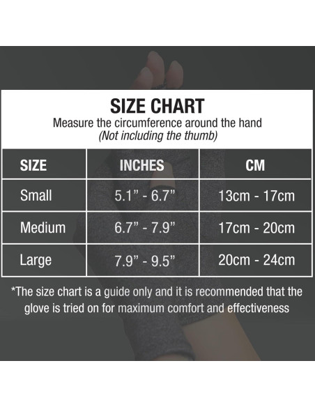 Guantes de Compresión Heelbo para Artritis - Pequeño Guantes de Compresión Heelbo para Artritis - Pequeño
