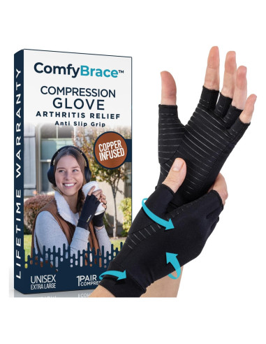Guantes de compresión ComfyBrace para artritis y tendinitis