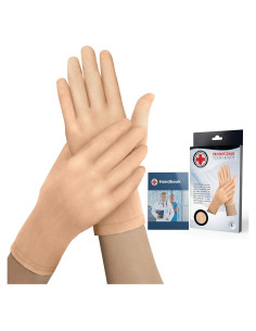 Guantes de Compresión Dr. Arthritis Medianos Nude Dedos Completos