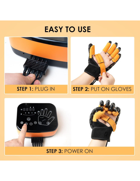 Guantes Robot de Rehabilitación Gellumnious Mano Derecha Guantes Robot de Rehabilitación Gellumnious Mano Derecha