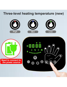 Guantes de Rehabilitación Térmica MZU para Dedos - 2,60 kg 2