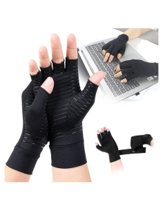 Guantes de Compresión de Cobre Genérico para Artritis