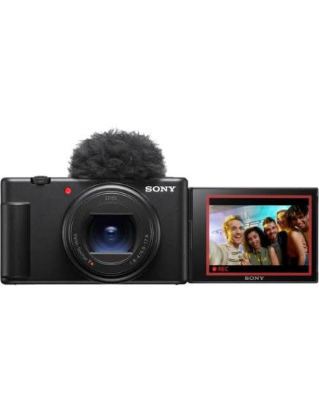 Cámara Vlog Sony ZV-1 II Negra con Accesorios y Tarjeta 64GB Cámara Vlog Sony ZV-1 II Negra con Accesorios y Tarjeta 64GB